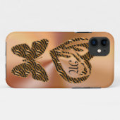 金ゴールドかわいらし蝶とハートiPhone 5s ケース Case-Mate iPhoneケース (裏面(横))