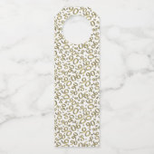 ""金ゴールドか白の第90誕生会ありがとう ボトルネックタグ (裏面)