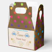 金ゴールドがん〔占星術の〕十二宮図数々の色紙吹雪 フェイバーボックス (オープン)