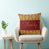 金ゴールドが咲くブルゴーニュ クッション (椅子)