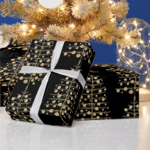 金ゴールドが重いクリスマスツリーとオーナメント