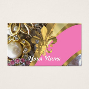 金ゴールドきらきら光るなfleur de lys