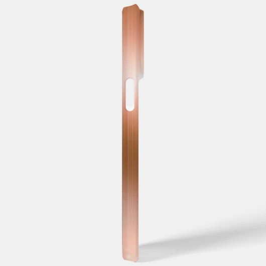 金ゴールドきらきら光るグリッター書名大文字 Case-Mate iPhoneケース (裏面 / 右)