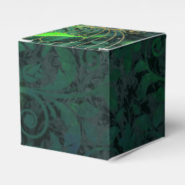 金ゴールドきらめくとグリーンバードケージファンタジー フェイバーボックス