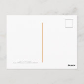 金ゴールドきらめくの新年の願い ポストカード (裏面)