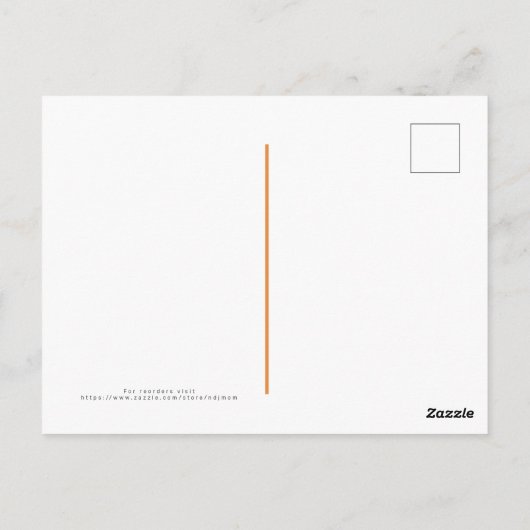 金ゴールドきらめくの新年の願い ポストカード (裏面)