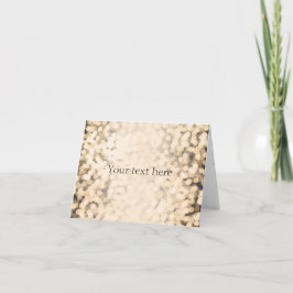 金ゴールドきらめくグラムニー文字誕生日カード カード