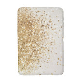 金ゴールドきらめくグリッターグラム#2 バスマット (正面縦)