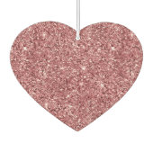 金ゴールドきらめくグリッター カーエアーフレッシュナー (裏面)