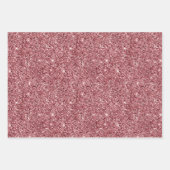 金ゴールドきらめくグリッター ラッピングペーパーシート (正面3)