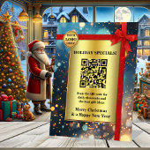 金ゴールドきらめくフェスティバルクリスマス 台座サイン