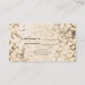 金ゴールドきらめくライトはFRIENDクライアントカードを参照 紹介カード (裏面)