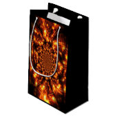 金ゴールドきらめく灯 スモールペーパーバッグ (裏面アングル)