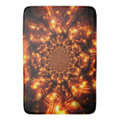 金ゴールドきらめく灯 バスマット (正面縦)