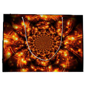 金ゴールドきらめく灯 ラージペーパーバッグ (裏面)