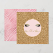 金ゴールドきらめく目 (正面/裏面)