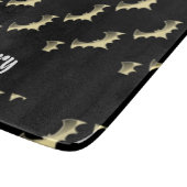 金ゴールドこうもりオン黒 カッティングボード (角)