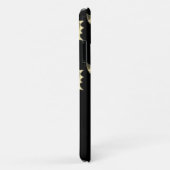 金ゴールドこうもりオン黒 Case-Mate iPhoneケース (裏面/右)