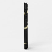 金ゴールドこうもりオン黒 Case-Mate iPhoneケース (裏面/左)