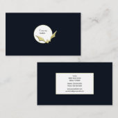 金ゴールドこうもり 名刺 (正面/裏面)