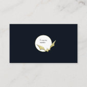 金ゴールドこうもり 名刺 (正面)