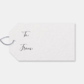 金ゴールドでウィッシュ誕生日 ギフトタグ (裏面横)