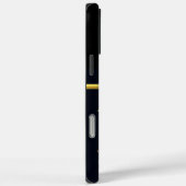 金ゴールドで家庭法擁護を具現化するレディ・ジャスティス Case-Mate iPhoneケース (裏面 / 右)