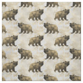 金ゴールドとアイボリー ファブリック (見本)