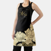 金ゴールドとイエローハッピー50周年記念バラエプロン エプロン (インサイチュ)