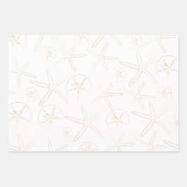 金ゴールドとウィルト – ビーチ航海の, ラッピングペーパーシート