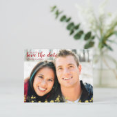 金ゴールドとエレガントホワイトさくらんぼブロッサムオリエンタル セーブザデート (スタンド正面)