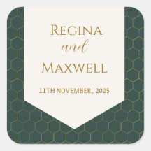 金ゴールドとグリーン金ゴールド1920年代ヴィンテージ結婚式アールデコ