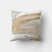 金ゴールドとグレー クッション (裏面)