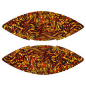 金ゴールドとサンゴまたは鮮やかな赤のテクスチャ アメリカンフットボール (パネル)