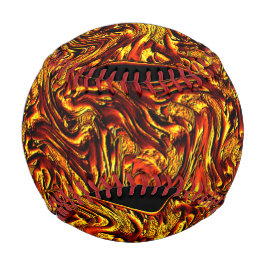 金ゴールドとサンゴまたは鮮やかな赤のテクスチャ 野球ボール