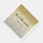 金ゴールドとシルバーグリッターの結晶エレガントな結婚式 (コーナー)