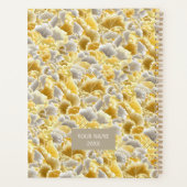 金ゴールドとシルバージンコ葉千代上プランナー プランナー手帳 (裏面)