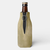 金ゴールドとシルバーリボンとウィングリボン ボトルクーラー (ボトル裏面)