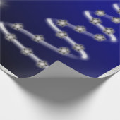 金ゴールドとシルバー ラッピングペーパー (角)