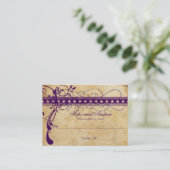 金ゴールドとパープルファンキースワール座席表 プレイスカード (スタンド正面)