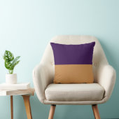 金ゴールドとパープ王室のリストライプー クッション (椅子)