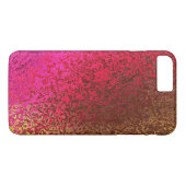 金ゴールドとピンクきらめく Case-Mate iPhoneケース (裏面(横))