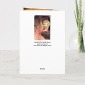 金ゴールドとピンクの受胎天使 シーズンカード (裏面)