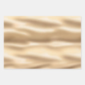 金ゴールドとピンクグラムグリッター ラッピングペーパーシート (正面)