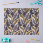 金ゴールドとピンクシダンとブルーデコパージュ 薄葉紙 (クラフト)