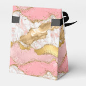 金ゴールドとピンクシークンズアゲイト誕生日ありがとう フェイバーボックス (裏面サイド)