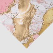 金ゴールドとピンクセクインズアゲート 薄葉紙 (詳細)