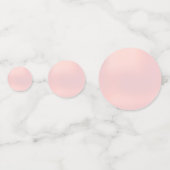 金ゴールドとピンクテーブル紙吹雪 コンフェッティ (正面)