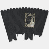 金ゴールドとブラックのエレガンス フェイバーボックス (見開き)