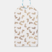 金ゴールドとブラックサンキューラベル ギフトタグ (裏面)